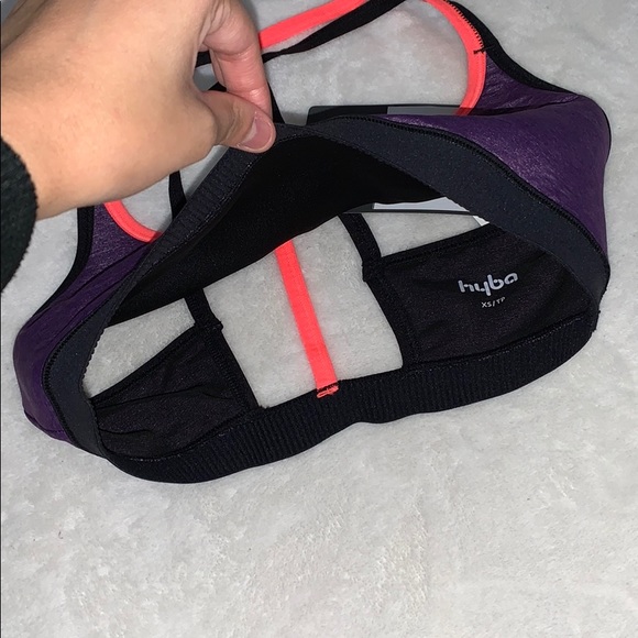 NWT Hyba Purple Lightly Lined Sports Bra - Picture 7 of 13